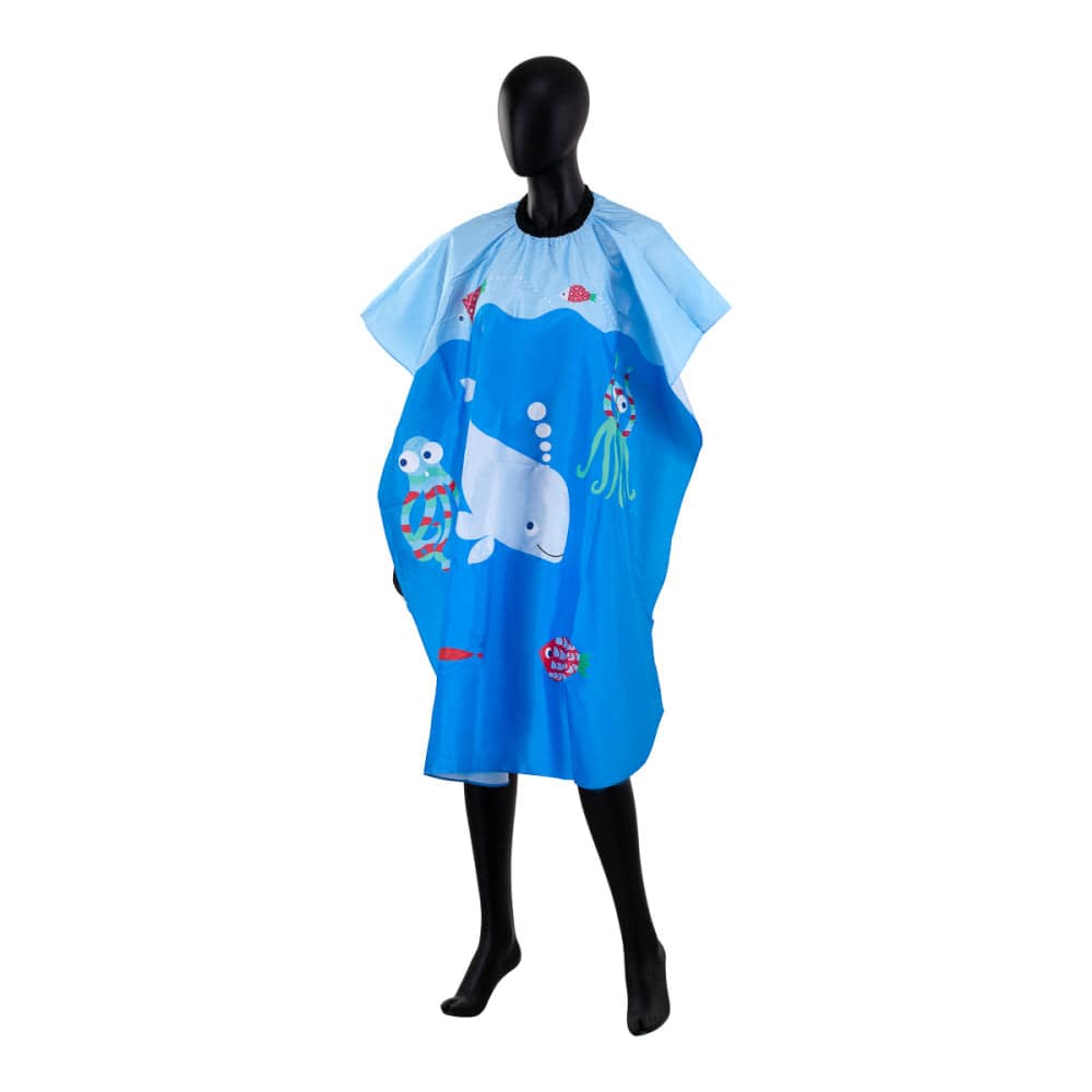 Activeshop Mantella Da Parrucchiere Per Bambini Cj-06