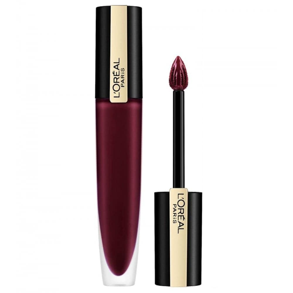 L'Oreal Paris, Rouge Signature Metallics, Rossetto Liquido, 205 Fascinate 7ml