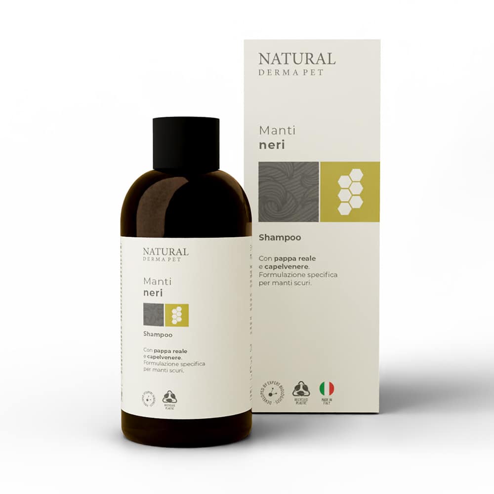 Derbe Shampoo Manti Neri per Cani - 200 ml