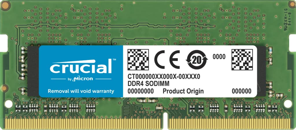 Modulo di memoria Crucial CT32G4SFD832A 32 GB 1 x 32 GB DDR4 3200 MHz - nuovo