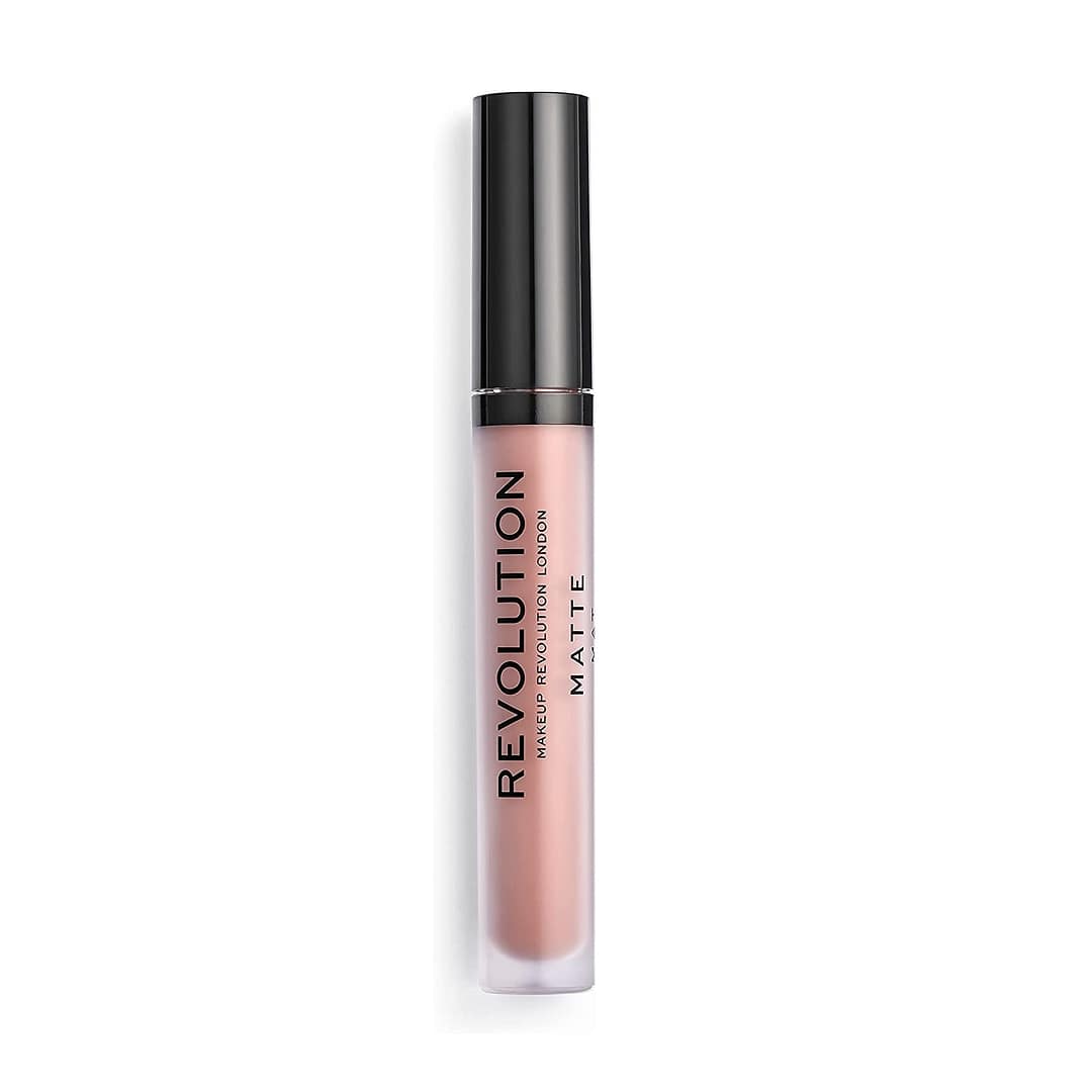 Makeup Revolution, Opaco, Vegano, Rossetto Liquido, 110, Chauffeur, 3 ml