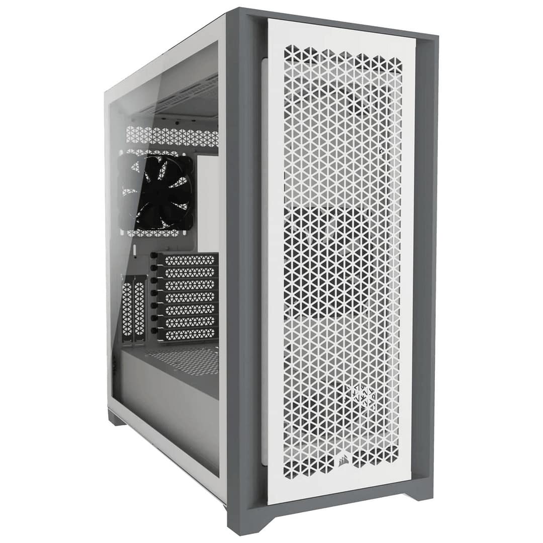 Corsair 5000D TG Airflow Bianco - ATX - nuovo