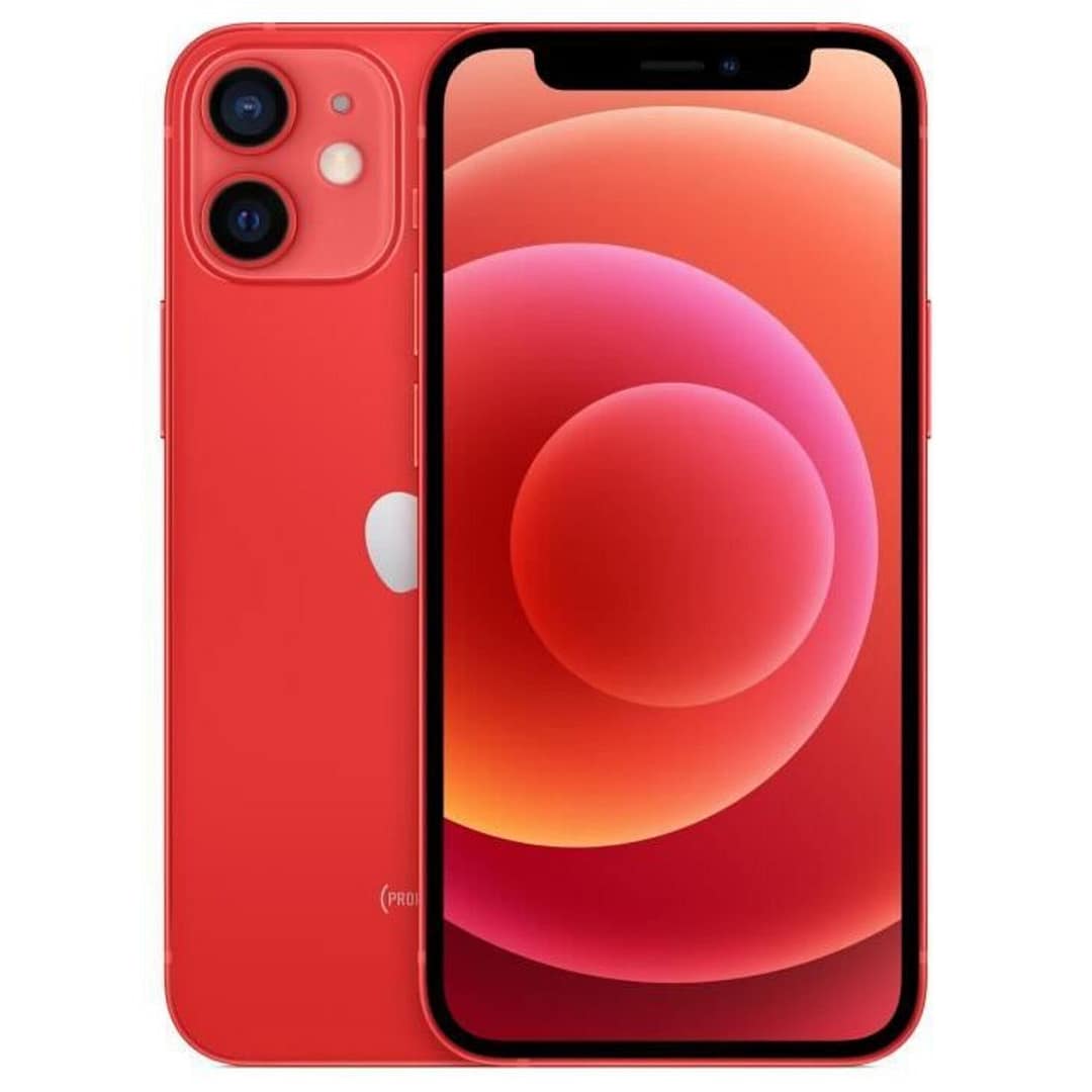 iPhone 12 Mini 64 GB, (Prodotto)Rosso, sbloccato – Ricondizionato – Buono stato
