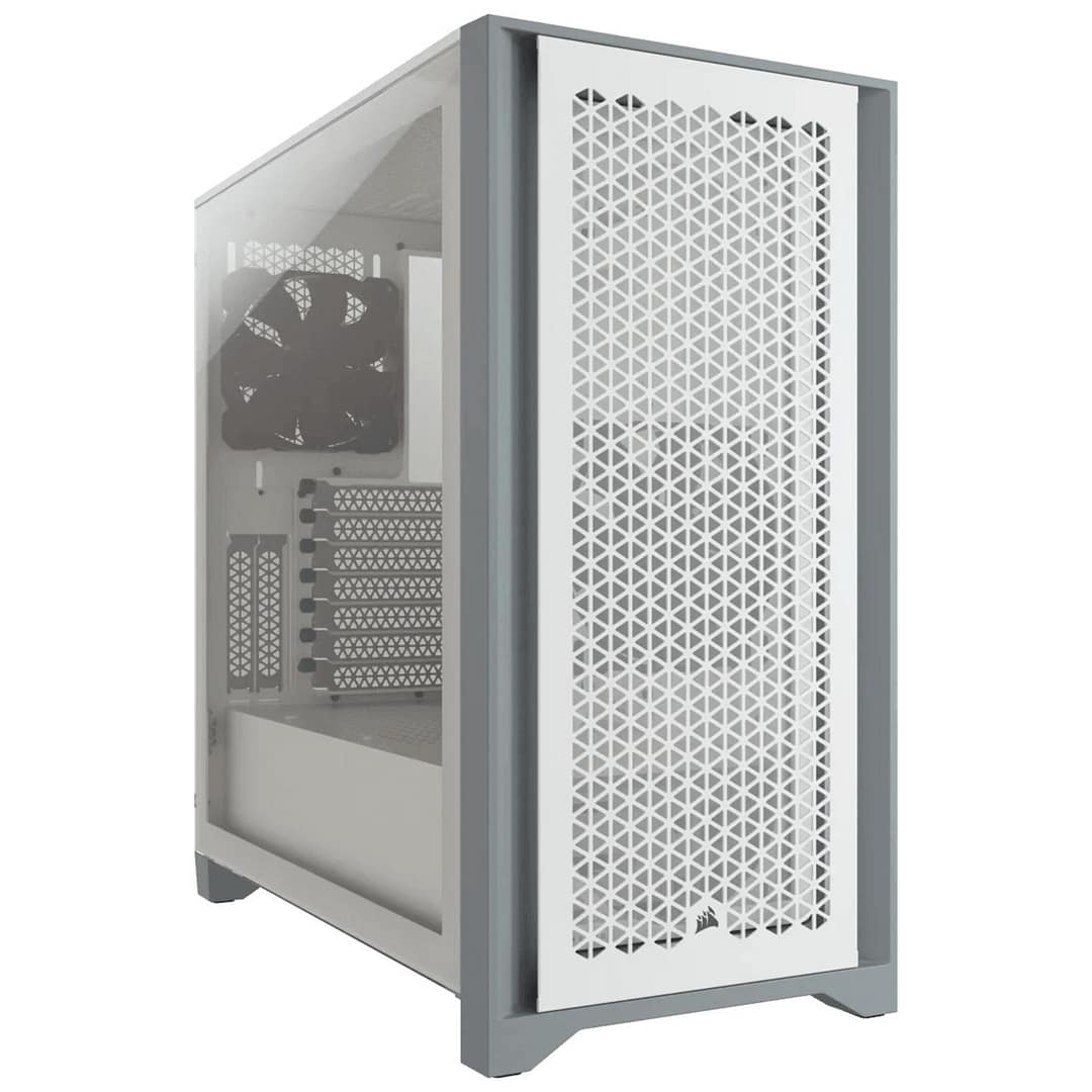 Corsair 4000D Airflow TG Bianco - ATX - nuovo