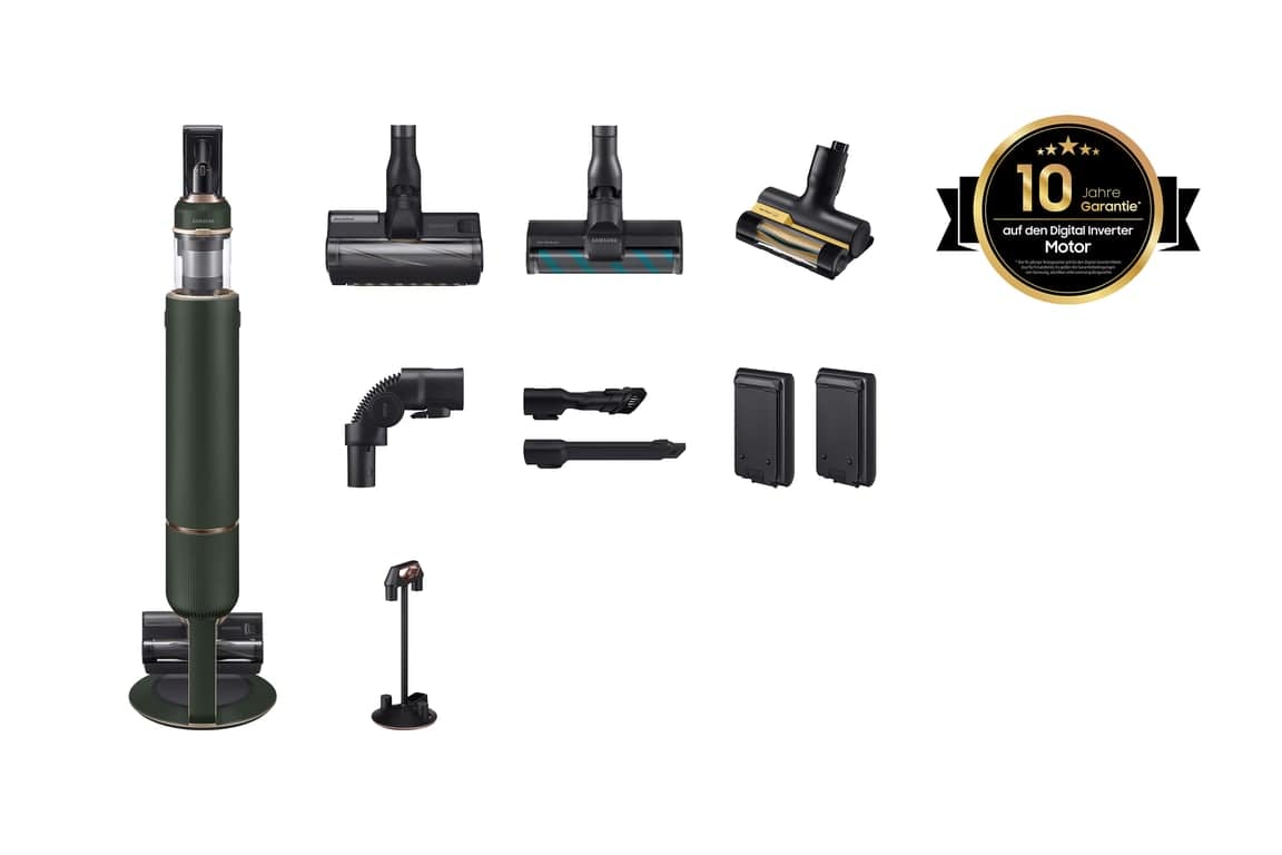 Samsung VS20B95B43N Aspirapolvere nero, argento senza sacco - nuovo