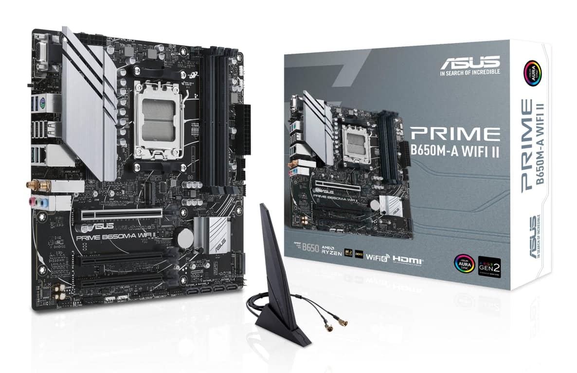 ASUS PRIME B650M-A WIFI II AMD B650 AM5 slot micro ATX - nuovo