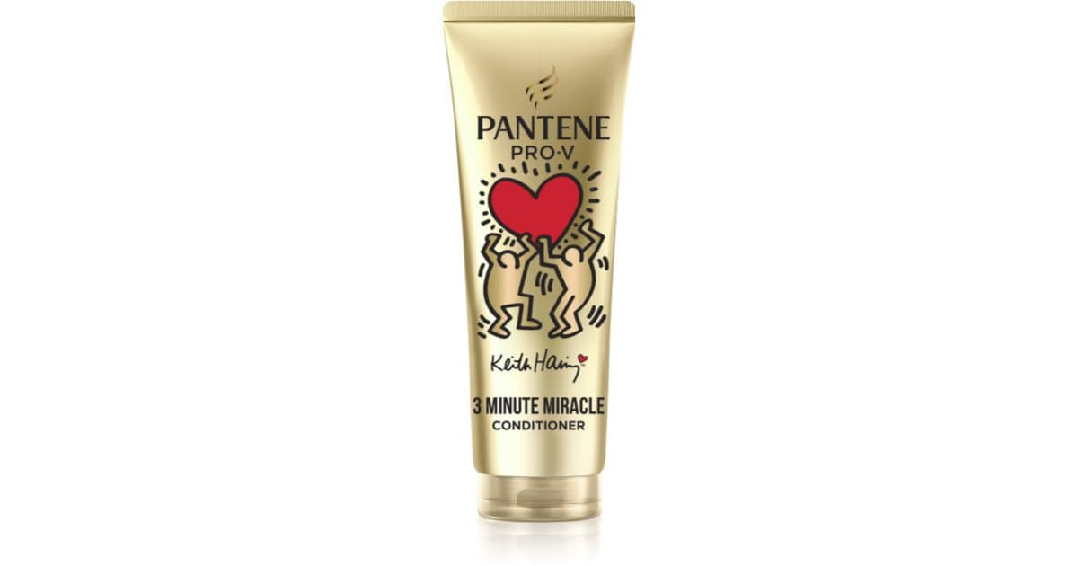 Pantene 3 Minute Miracle Keith Haring balsamo intenso per capelli rovinati 220 ml