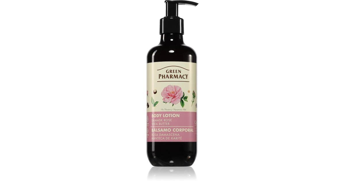Green Pharmacy Damask Rose & Shea Butter Body Lotion latte nutriente corpo 400 ml