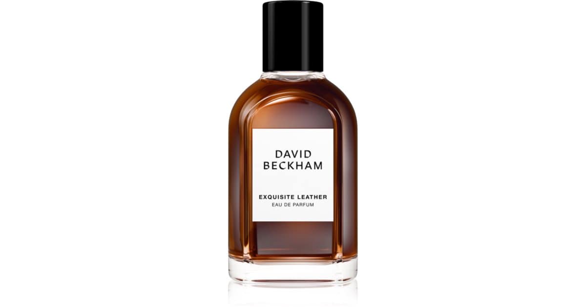David Beckham Exquisite Leather Eau de Parfum per uomo 50 ml