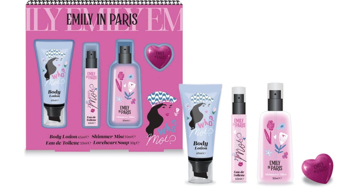 Emily In Paris Shine Collection confezione regalo da donna