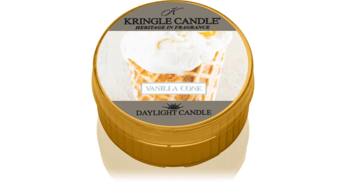 Kringle Candle Vanilla Cone candela scaldavivande 42 g
