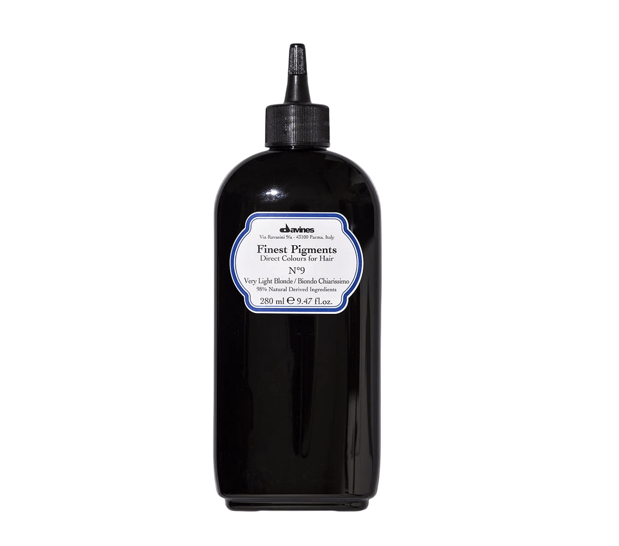Davines, Finest Gloss, ingredienti naturali, pigmento colorante per capelli, N.9 Very Light Blonde, 280 ml