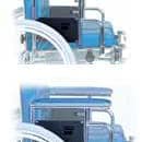 Paio di braccioli comodi regolabili in altezza per sedie comode