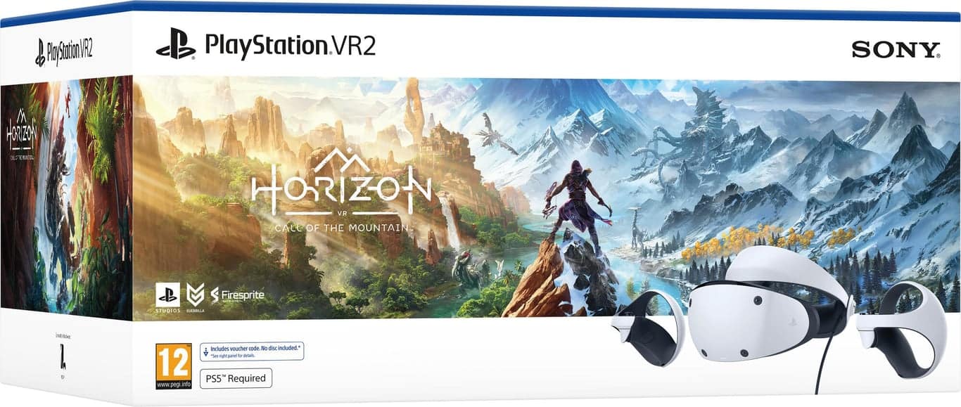 Pacchetto PlayStation VR2 con Horizon Call of the Mountain - nuovo
