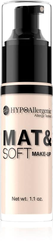 Bell Hypoallergenic Mat&Soft fondotinta opacizzante leggero colore 00 Alabaster 30 ml
