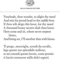 Poemetti: Venere e Adone-Lo stupro di Lucrezia. Testo inglese a fronte