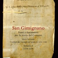 San Gimignano. Fonti e documenti per la storia del Comune – Vol. 2