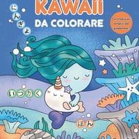 Un adorabile libro kawaii da colorare