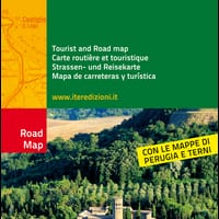 Umbria. Carta stradale e turistica 1:200.000