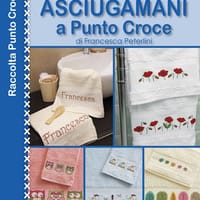 100 schemi asciugamani a punto croce