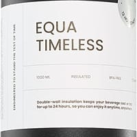 Equa Timeless Thermo thermos colore Dark 1000 ml