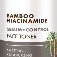 Green Pharmacy Bamboo & Niacinamide lozione tonica attiva per pelli grasse 200 ml