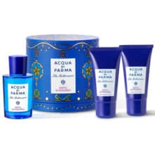 Acqua di parma Blu Mediterraneo – Mirto di Panarea set regalo EDT 75 ml, gel doccia 40 ml e lozione per il corpo 40 ml