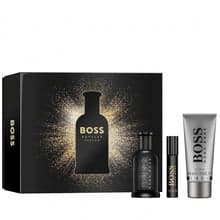 Hugo boss Boss Bottled Parfum set regalo profumo 100 ml, miniatura 10 ml e gel doccia 100 ml