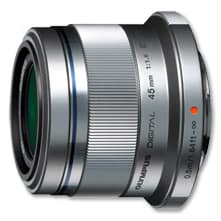 Olympus M.ZUIKO DIGITAL 45mm F1.8 MILC/SLR Argento – nuovo