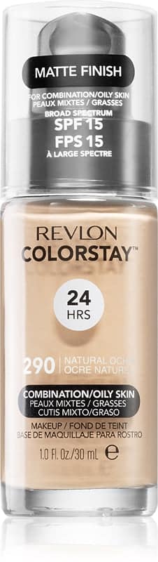 Revlon Cosmetics ColorStay™ fondotinta opacizzante lunga tenuta per pelli grasse e miste colore 290 Natural Ochre 30 ml