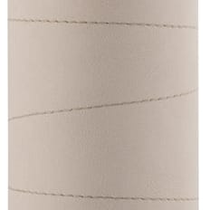 Equa Mismatch bottiglia d’acqua in vetro + involucro in similpelle colore Beige 750 ml