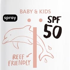 Naif Baby & Kids Mineral Sunscreen SPF 50 spray abbronzante per neonati 100 ml