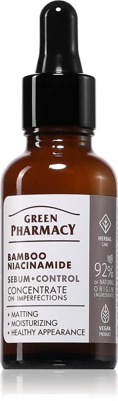 Green Pharmacy Bamboo & Niacinamide siero idratante intenso 30 ml