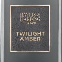 Baylis & Harding The Edit Twilight Amber sapone liquido di lusso Amber, Vertiver & Vanilla 400 ml