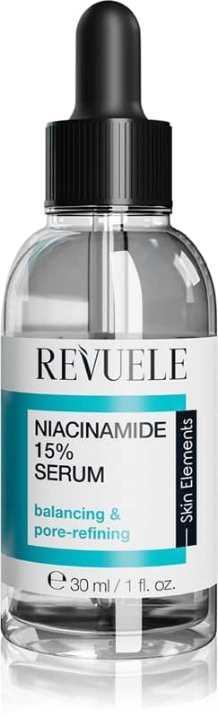 Revuele Niacinamide 15% siero lisciante viso per chiudere i pori e ottenere un look opaco 30 ml