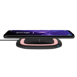 RealPower FreeCharge-10 Smartphone Nero Ricarica senza fili Ricarica veloce interna – nuovo