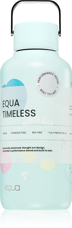 Equa Timeless bottiglia in acciaio inox per l’acqua piccola colore Juice Bar 600 ml