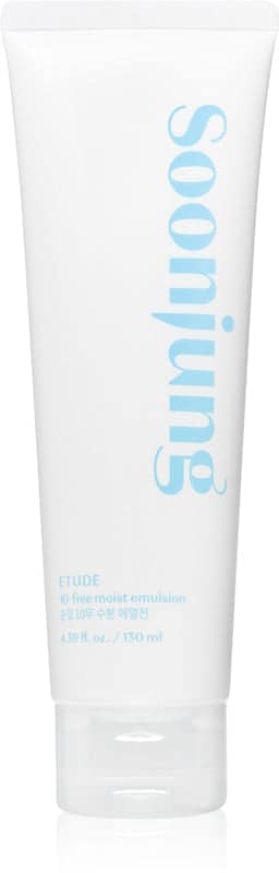 ETUDE SoonJung 10-Free emulsione lenitiva e idratante per pelli sensibili e irritate 130 ml