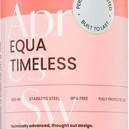 Equa Timeless bottiglia in acciaio inox per l’acqua piccola colore Après SwiM 600 ml