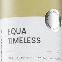 Equa Timeless bottiglia in acciaio inox per l’acqua piccola colore Matcha 600 ml