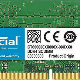 Modulo di memoria Crucial CT4G4SFS8266 4 GB 1 x 4 GB DDR4 2666 MHz – nuovo