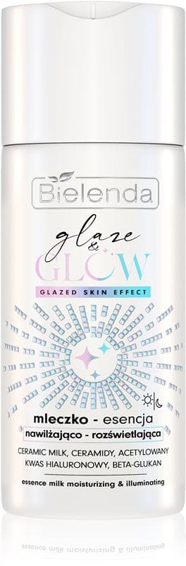 Bielenda GLAZE & GLOW fluido viso illuminante e idratante 120 ml