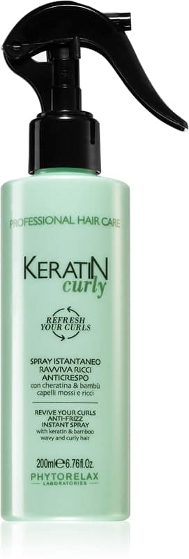 Phytorelax Laboratories Keratin spray anticrespo per capelli mossi e ricci 200 ml