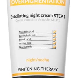Bielenda Dr Medica Overpigmentation crema notte viso con effetto esfoliante 30 ml