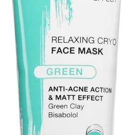 Revuele Green Mask Cryo Effect maschera detergente opacizzante contro le imperfezioni della pelle 80 ml