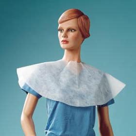 Mantella protettiva rotonda in TNT traspirante diam. 75 cm – 350 pz.