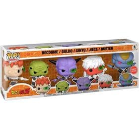 Confezione da 5 figure Funko Pop Animazione Dragon Ball Z S10 Ginyu Force – nuovo