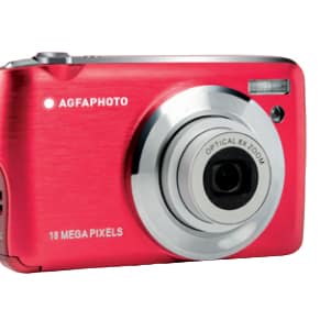 AgfaPhoto Compact Realishot DC8200 Fotocamera compatta da 1/3,2  18 MP CMOS 4896 x 3672 pixel Rosso – nuovo