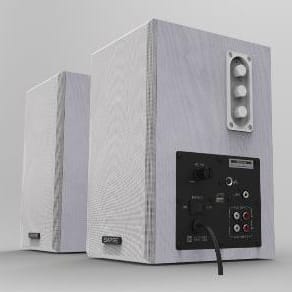 Casse EMPIRE WB-100MIC-W 100 Watt, Ingresso MIC e Porta USB per la ricarica – Colore Bianco – nuovo