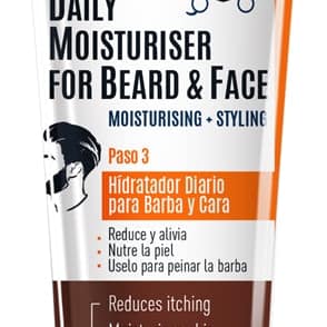 Revuele Men Care Solutions Barber Salon crema idratante per viso e barba 80 ml